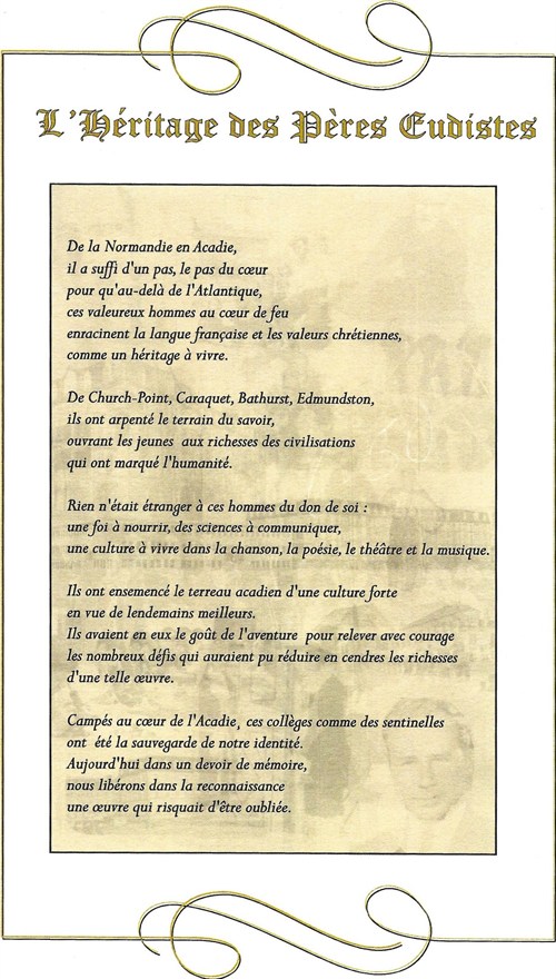 Lhéritage Des Pères Eudistes